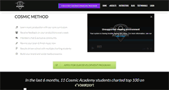 Desktop Screenshot of cosmicacademy.com